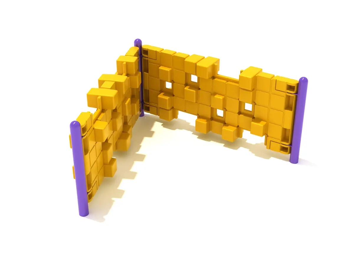 Pixel Fallen Bridge Climbing Wall 1