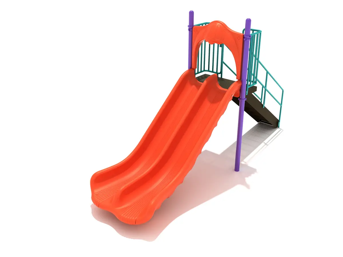 Double Straight Slide - 5 Foot Deck 1