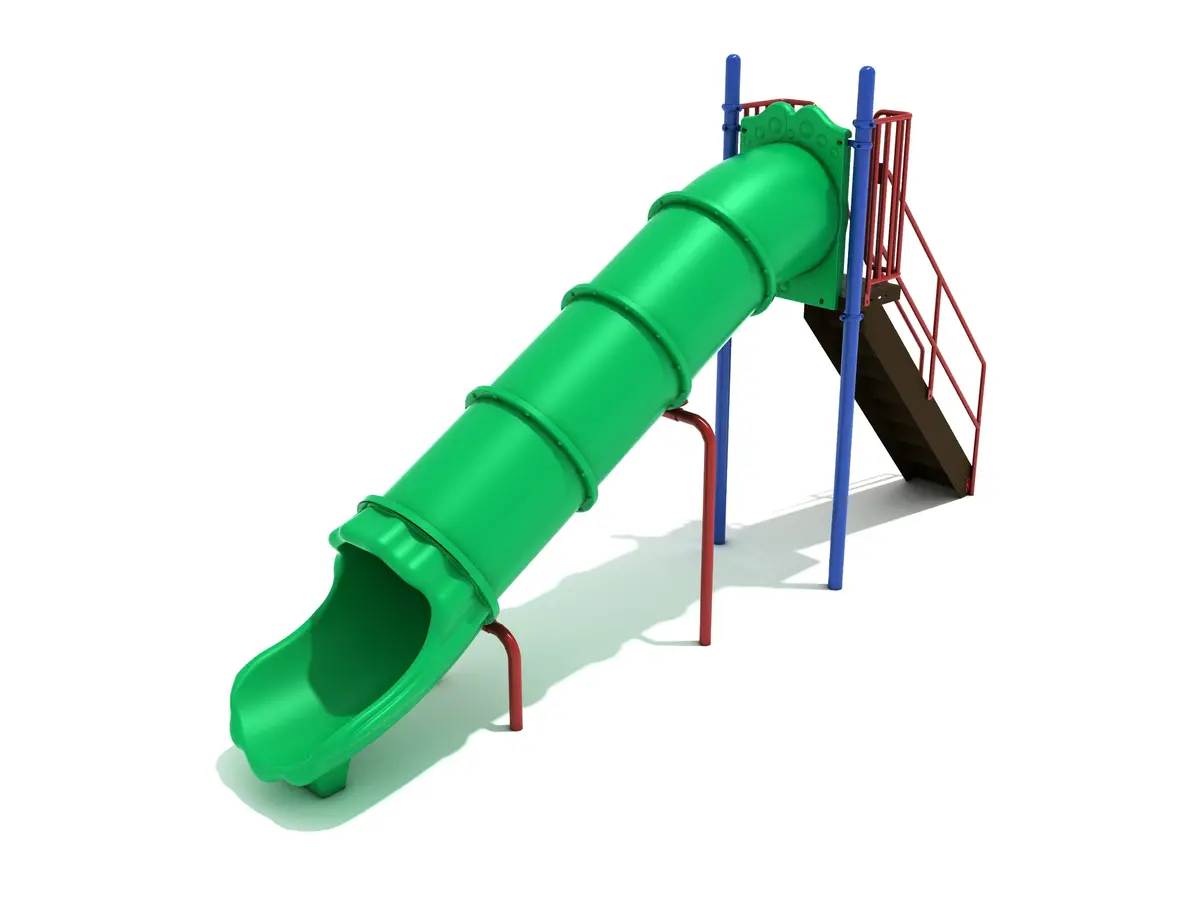 Straight Tube Slide 6 Foot Deck 1