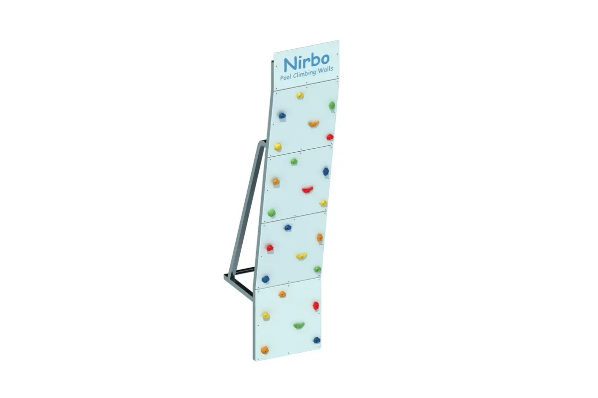 Large Pool Climbing Wall 1
