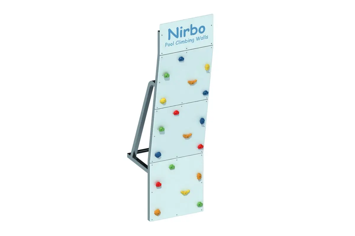 Small Pool Climbing Wall 1