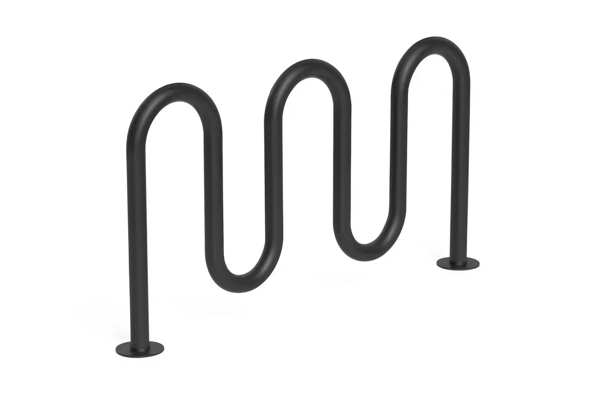 Contemporary Loop Bicycle Rack 1