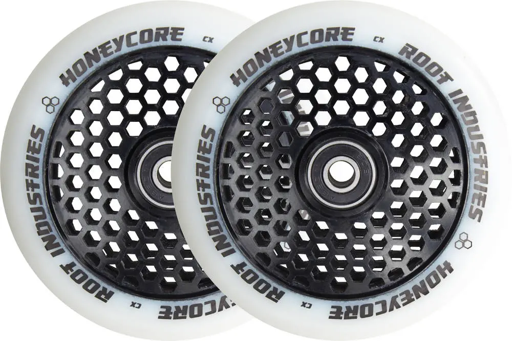 Root Honeycore White 110Mm 2-Pack Pro Scooter Wheels 2