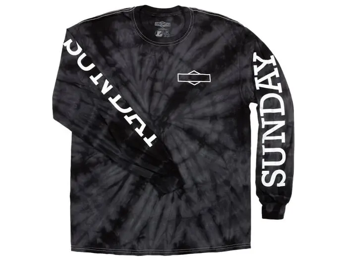 Sunday Rockwell Box Longsleeve Tie Dye 1