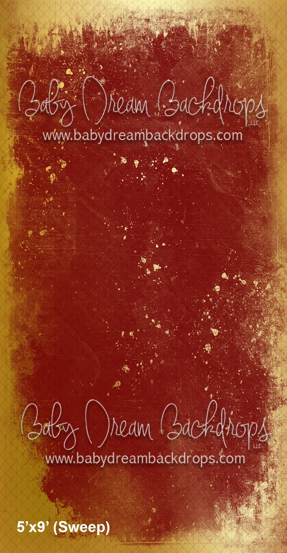 Sweeps Gold Grunge In Ruby (Wm) 1