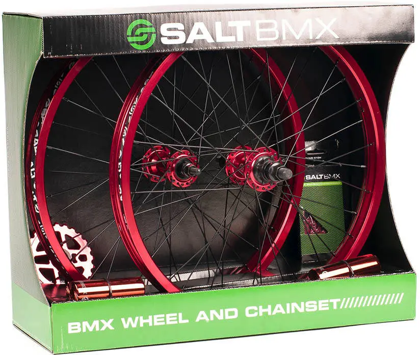 Salt Valon Bmx Wheel/Chain Set 1