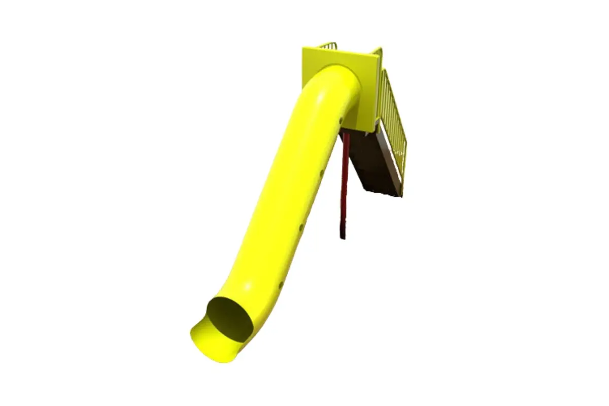 Six Foot Tall Straight Tube Slide 1