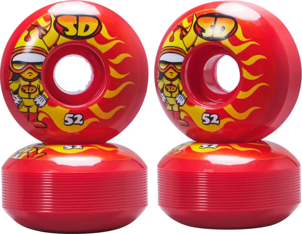 Speed Demons Characters Skateboard Wheels 4-Pack 1