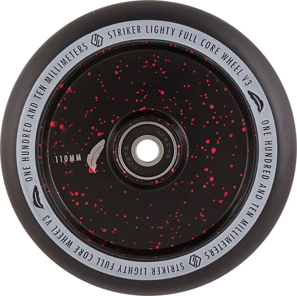 Striker Lighty Full Core V3 Black Pro Scooter Wheel 8