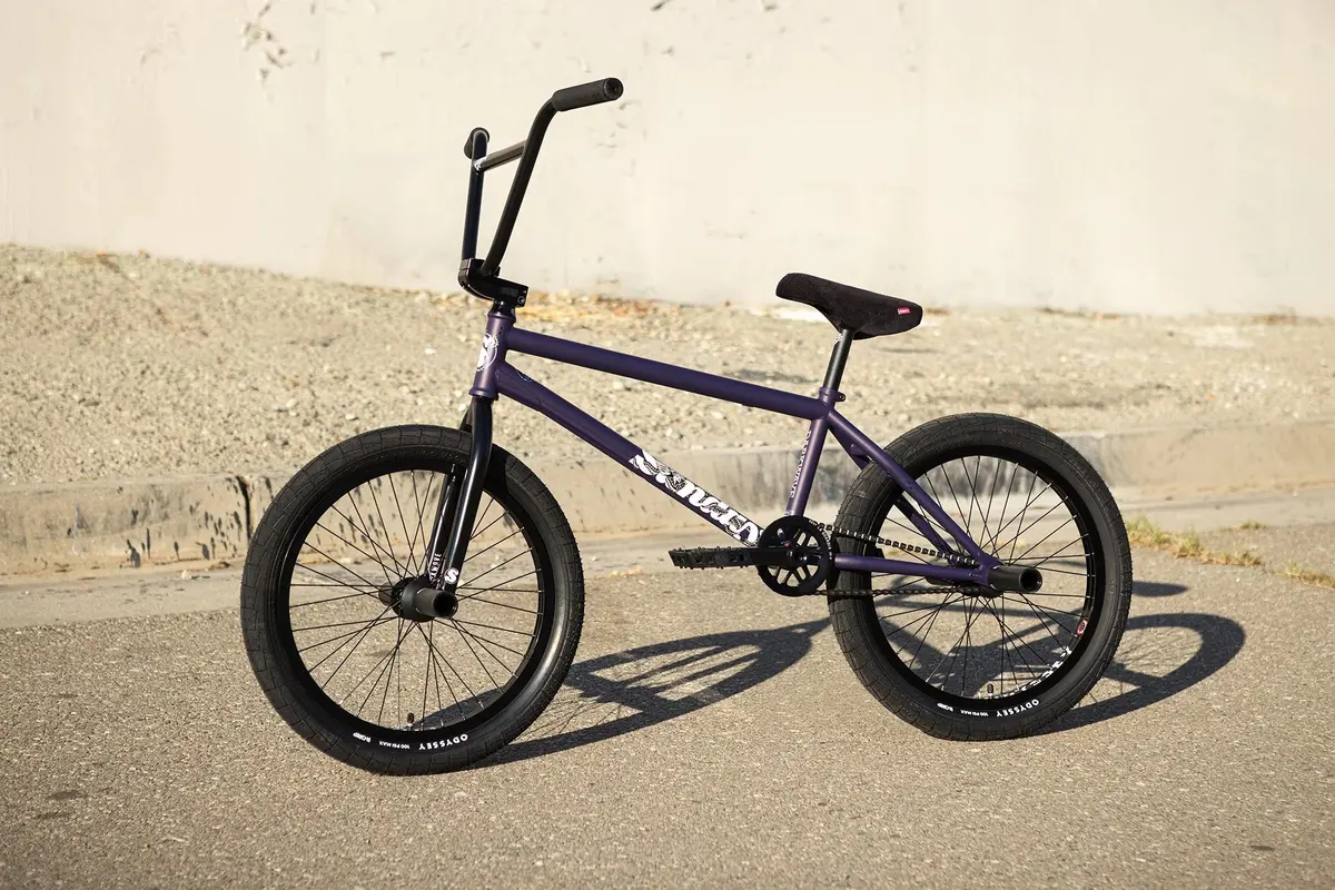 Sunday Darkwave Bmx Bike 21"Tt Matte Midnight Purple Rhd 1