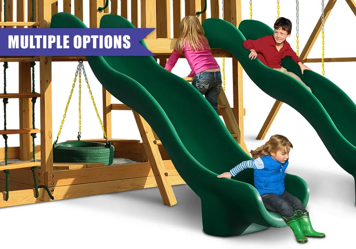 Super Wave Slide 5 Foot High Deck 2