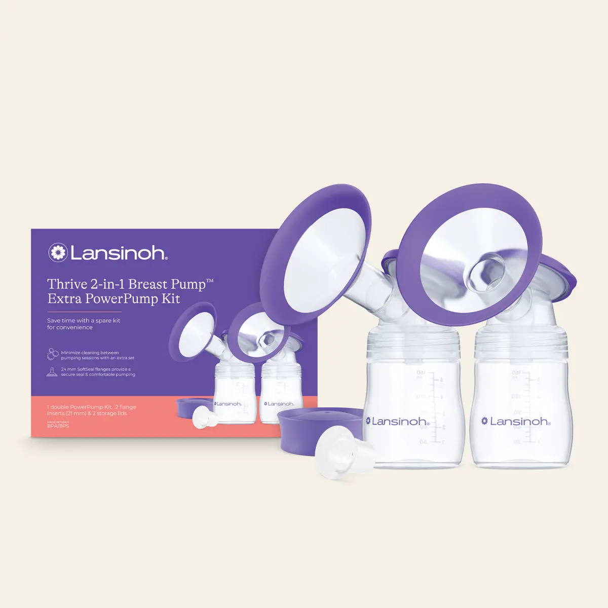 Thrive 2-In-1 Hybrid Base Extra Pumping Set (Expression Set) 1