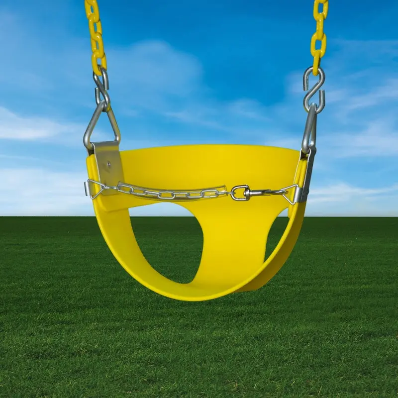 Toddler Half Bucket Swing With Chain 3