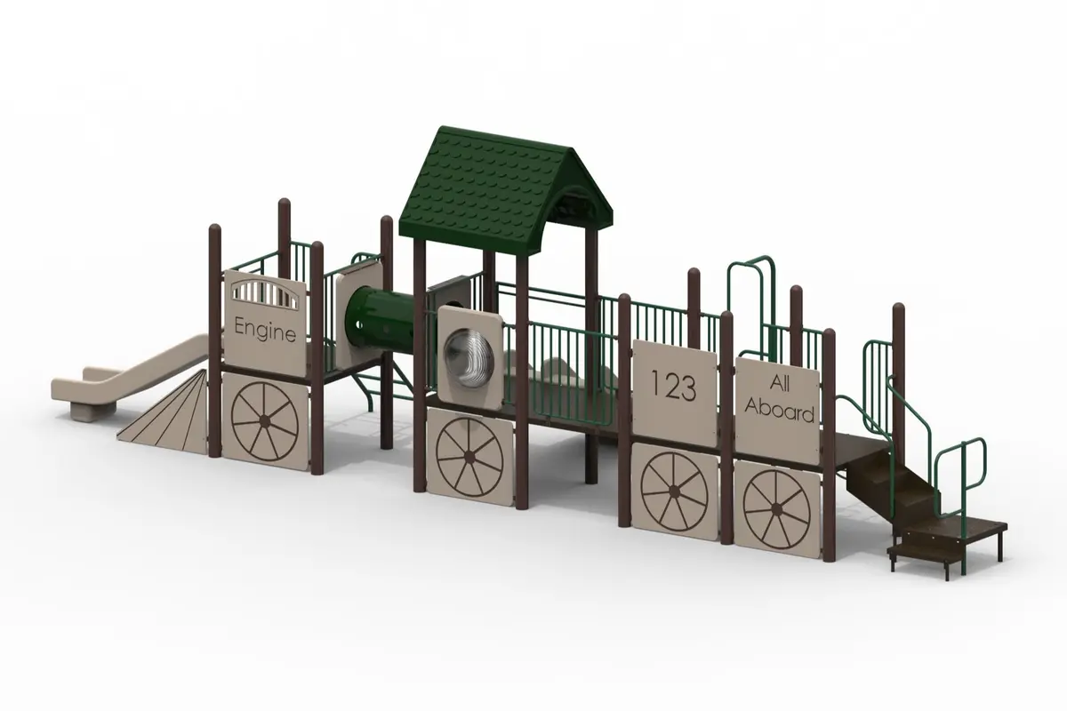 Tot Town Express Train Modular Playground 1