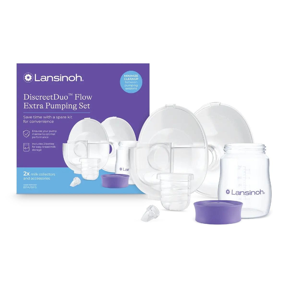 Discreetduo™ Flow Extra Pumping Set 1
