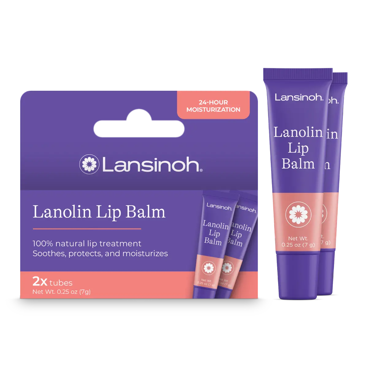 Lanolin Lip Balm (2 Count) 1