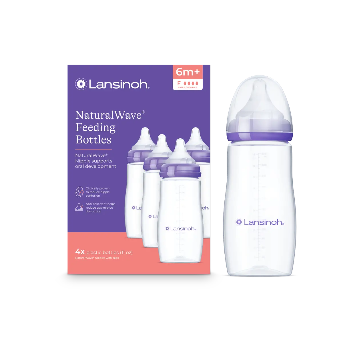 Baby Bottles 11Oz (4 Pack) 1