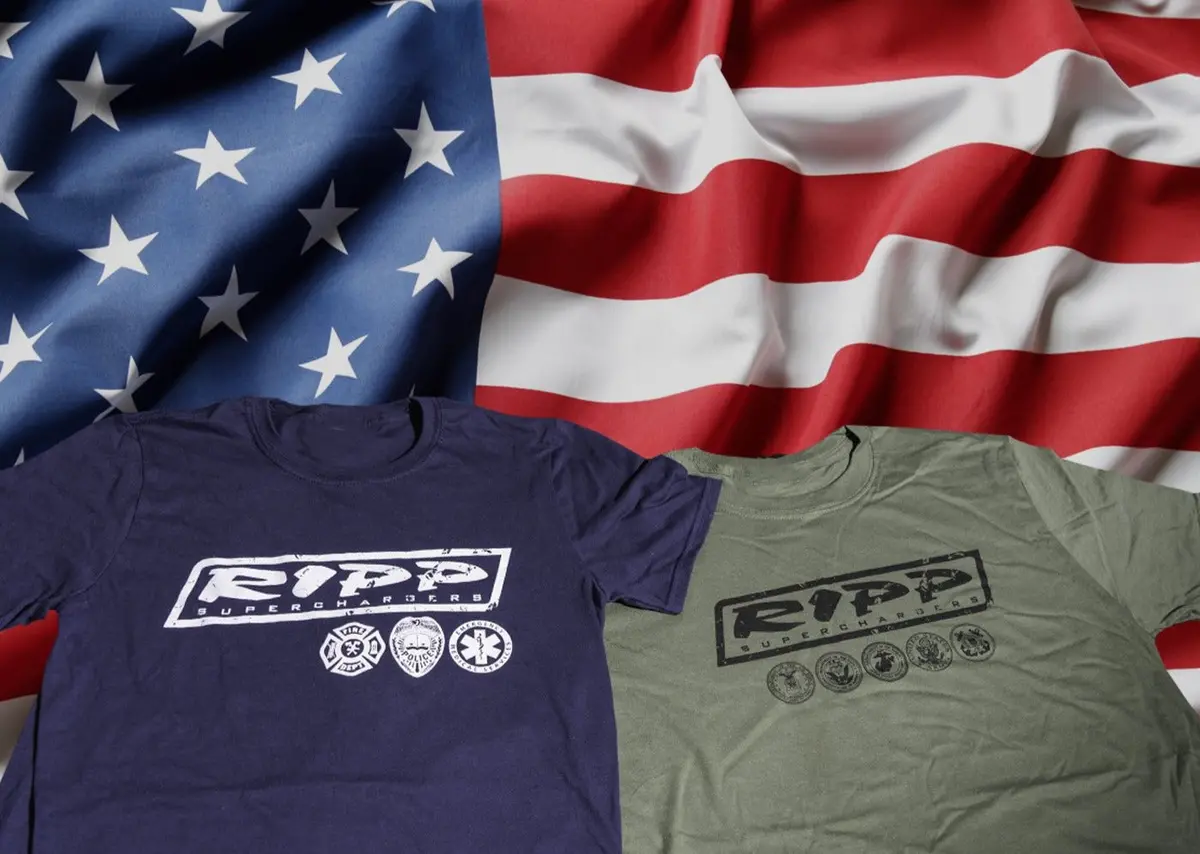 Ripp Military & First Responder Appreciation T-Shirt 1