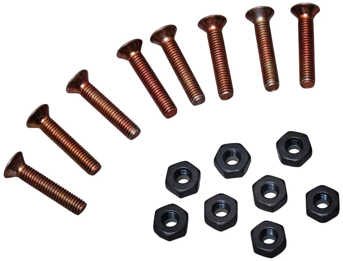 Venom Redheads Skateboard Hardware 8 Pack 1