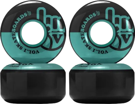 Vol.1 No.1 Skateboard Wheels 4-Pack 1
