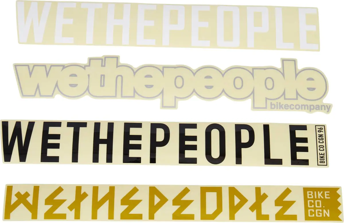 Wethepeople 4Big 2020 Sticker Pack 3