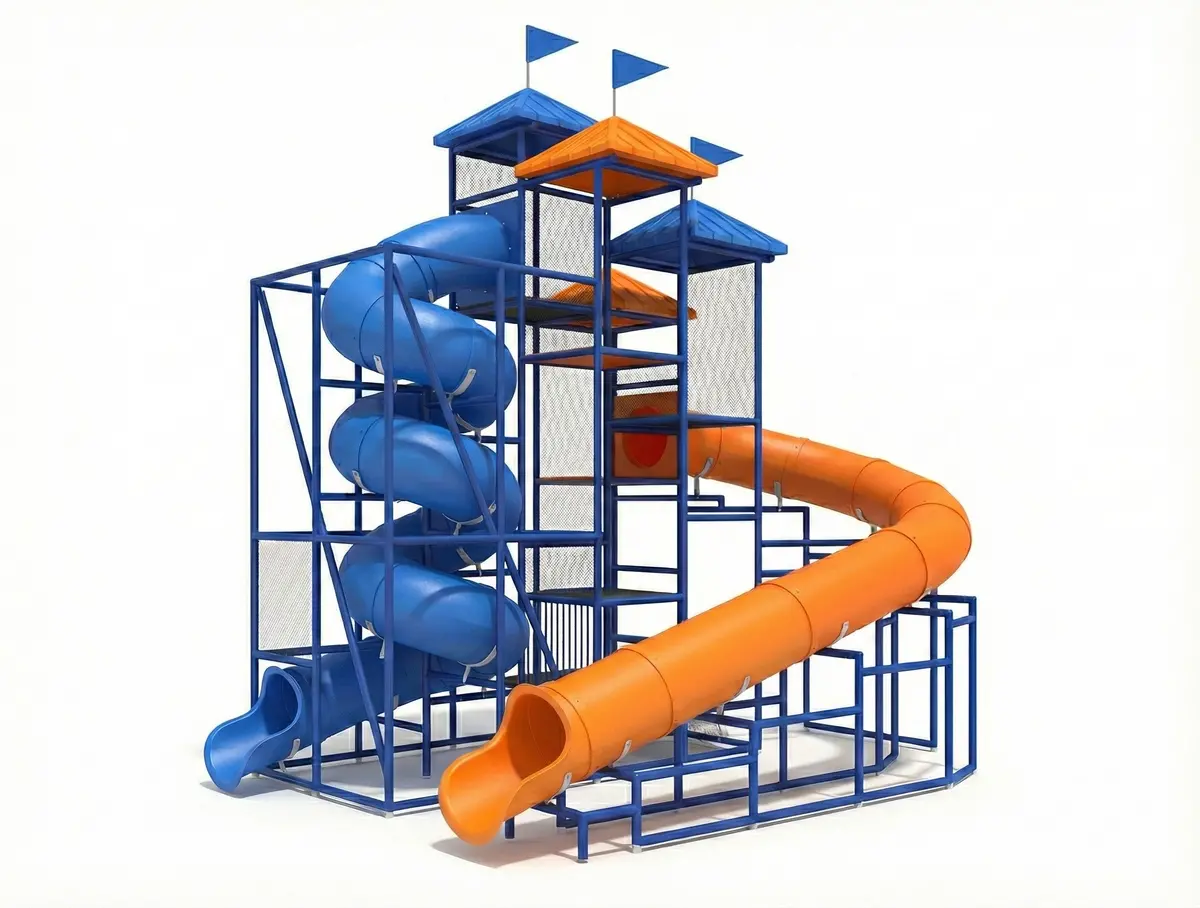 The Coral Sea Water Slide 1