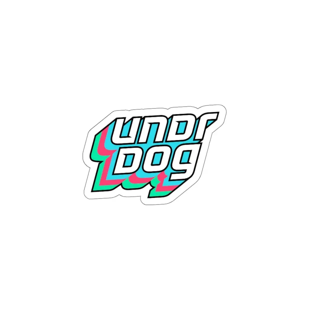 Undrdog Logo Die-Cut Sticker 2