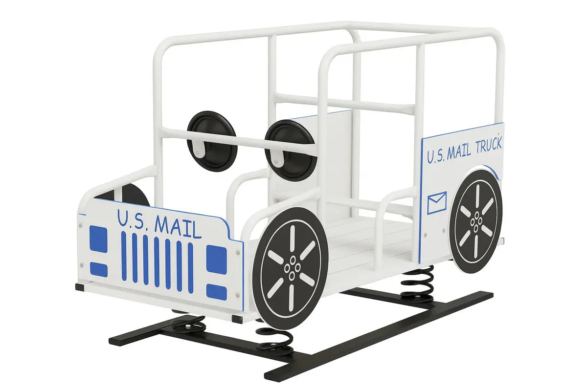 Us Mail Multi Passenger Spring Rider 1