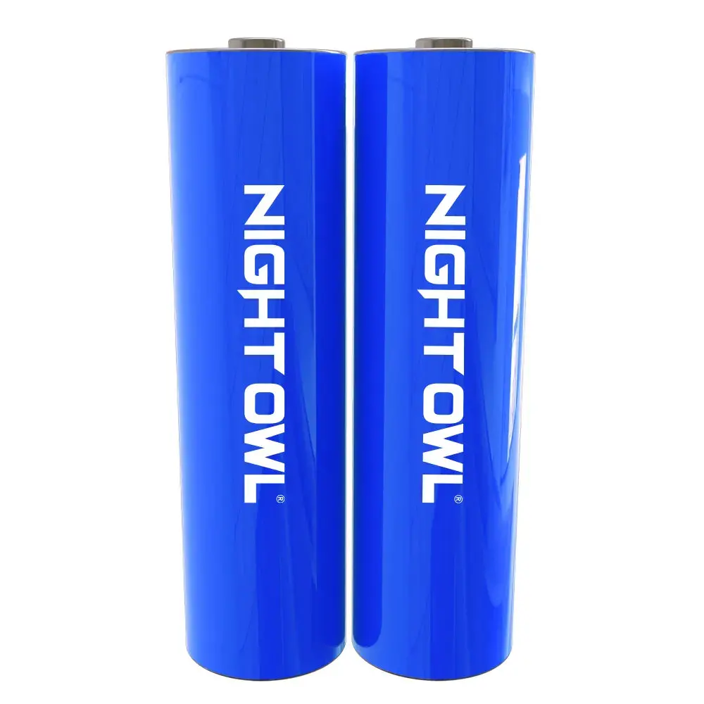 Rechargeable Lithium Ion 18650 Batteries For Wire Free Cameras - 2 Pack 1