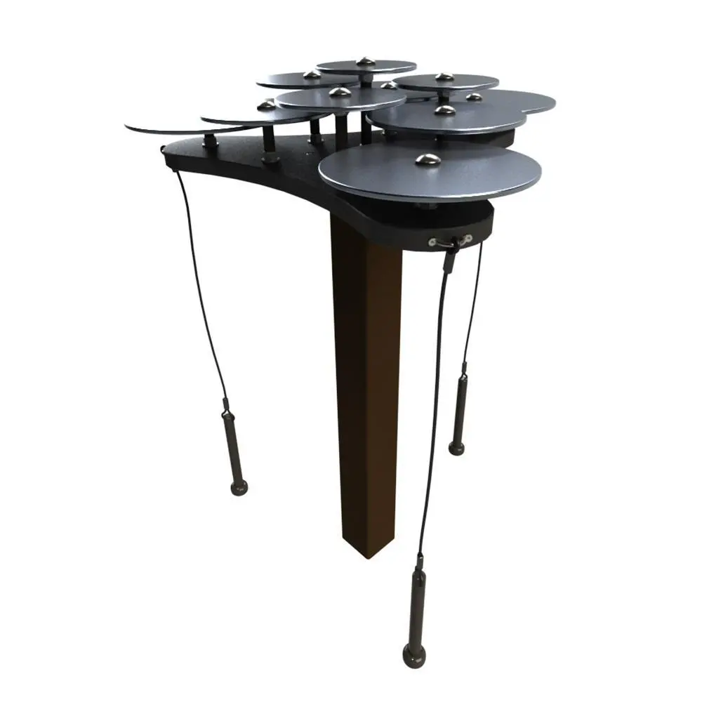 Lilypad Cymbals Outdoor Musical Park Instrument - Freenotes Harmony Park 1