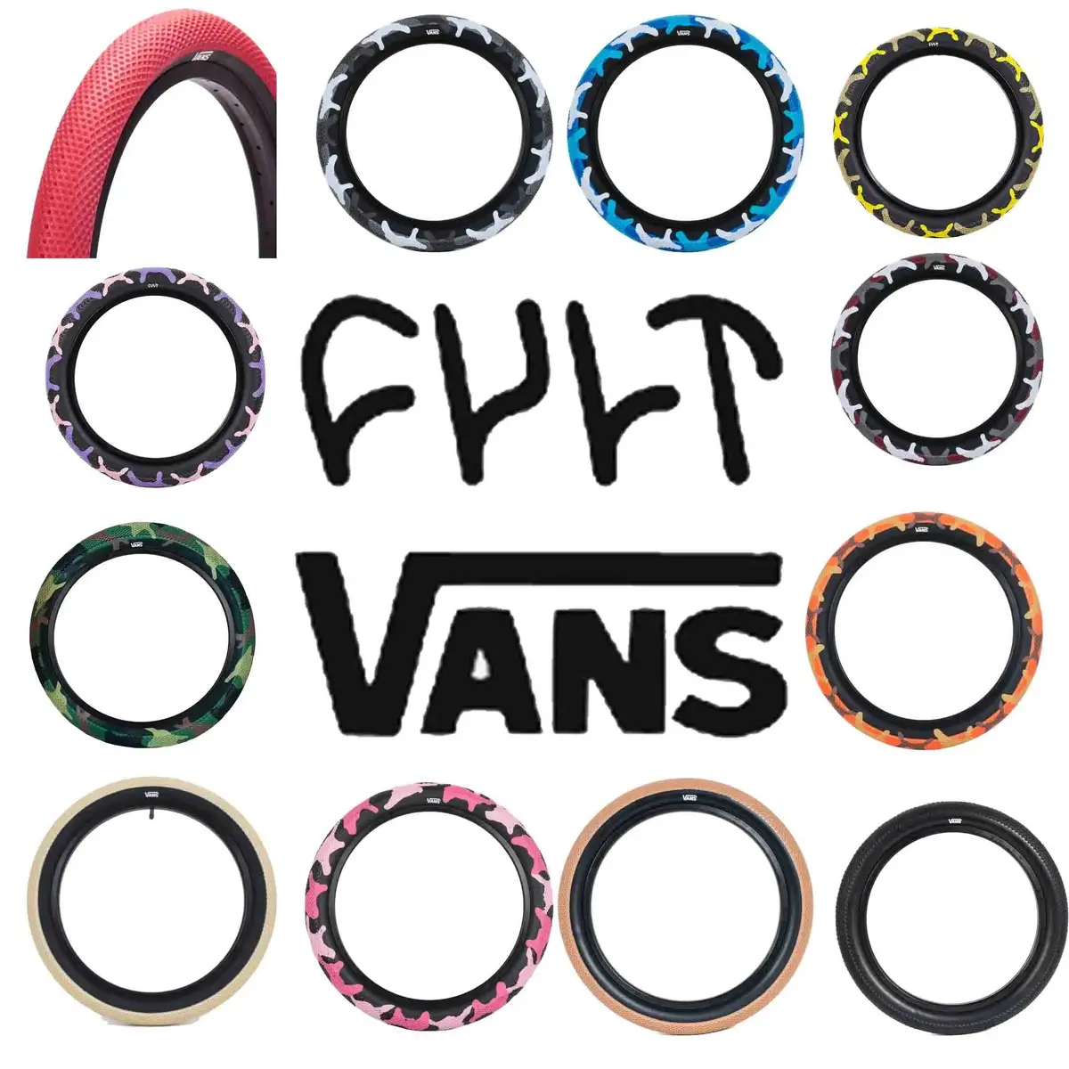 Cult X Vans Tire 20" 1