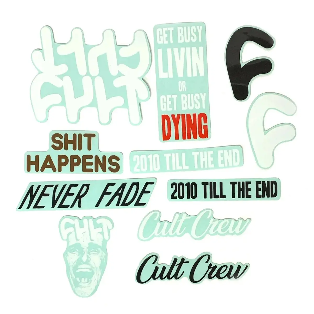Cult 10-Pack Sticker Kit 1