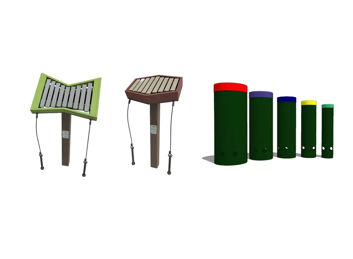 Early Childhood Collection Musical Park Instruments - Freenotes Harmony Park 1