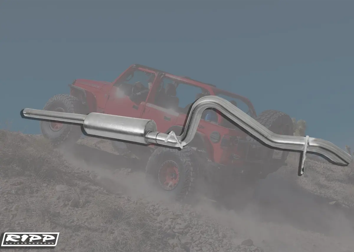 2018-2022 Jeep Jlu Catback Exhaust System 1