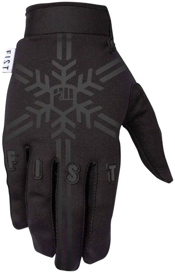 Fist Handwear Black Snowflake Frosty Fingers Cold Weather Glove 1