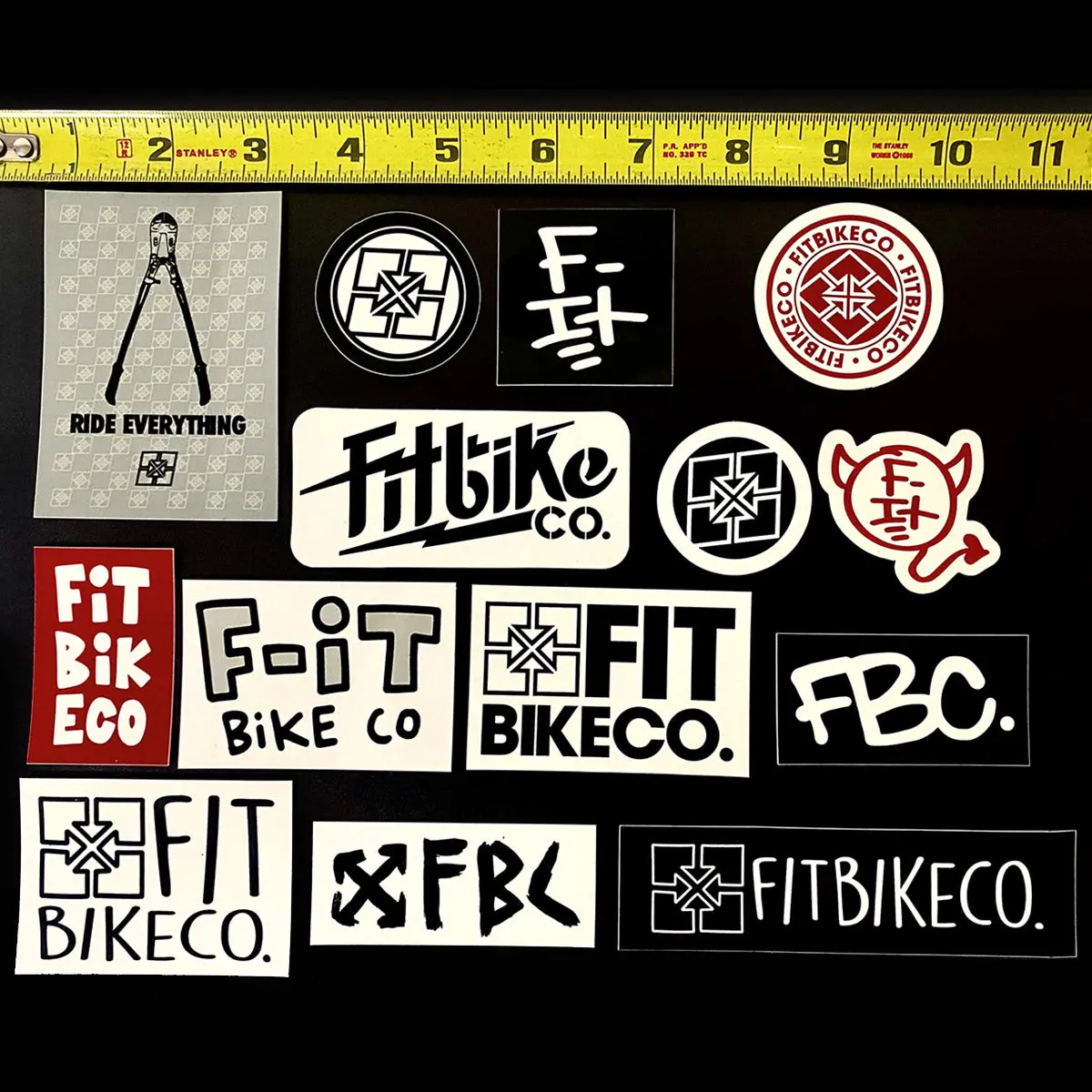 Fit 14 Sticker Pack (Medium Size) 1