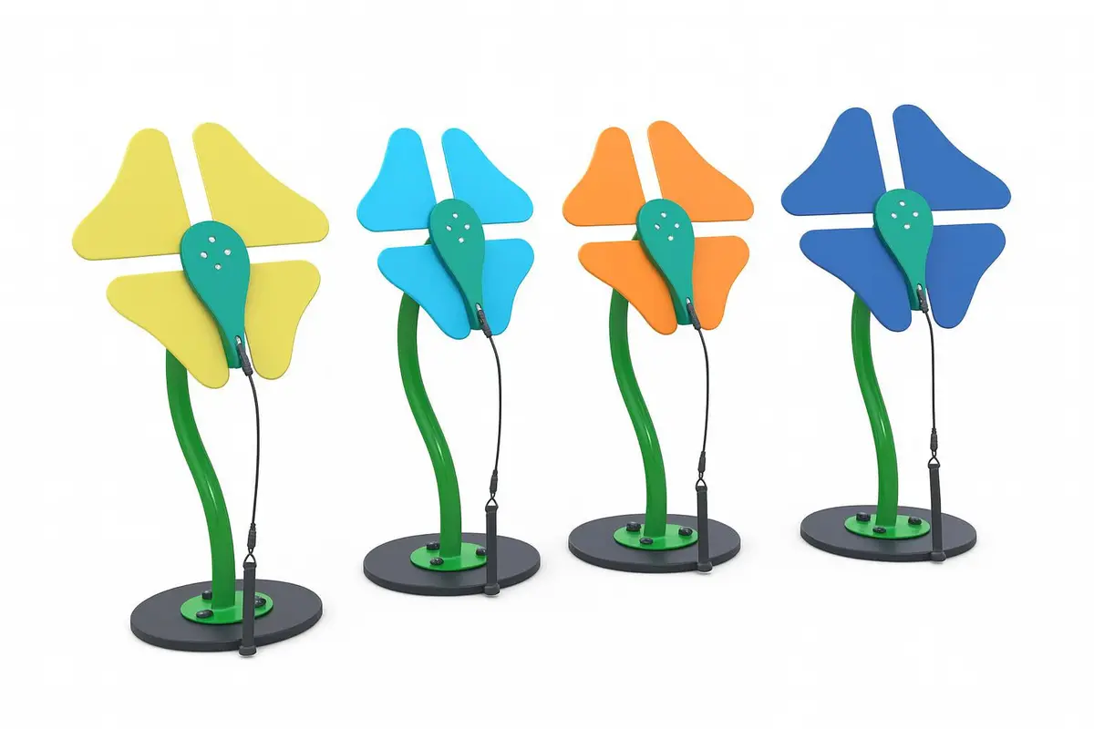 Toddler Flowers Outdoor Musical Park Instrument - Freenotes Harmony Park 1