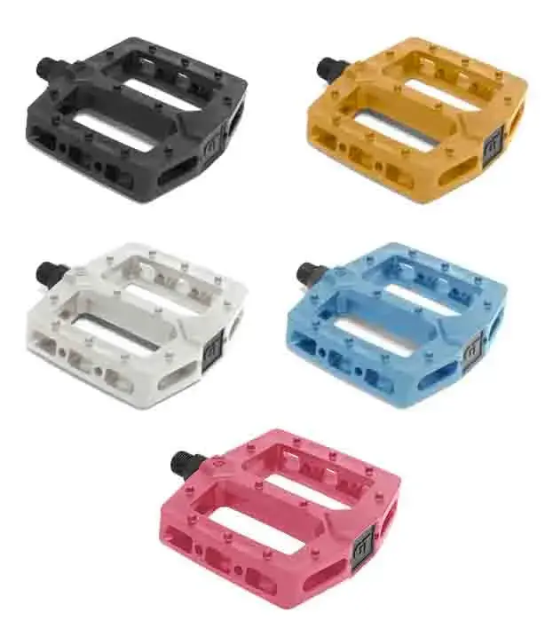 Gt Pc Logo Bmx Pedals 9/16 1