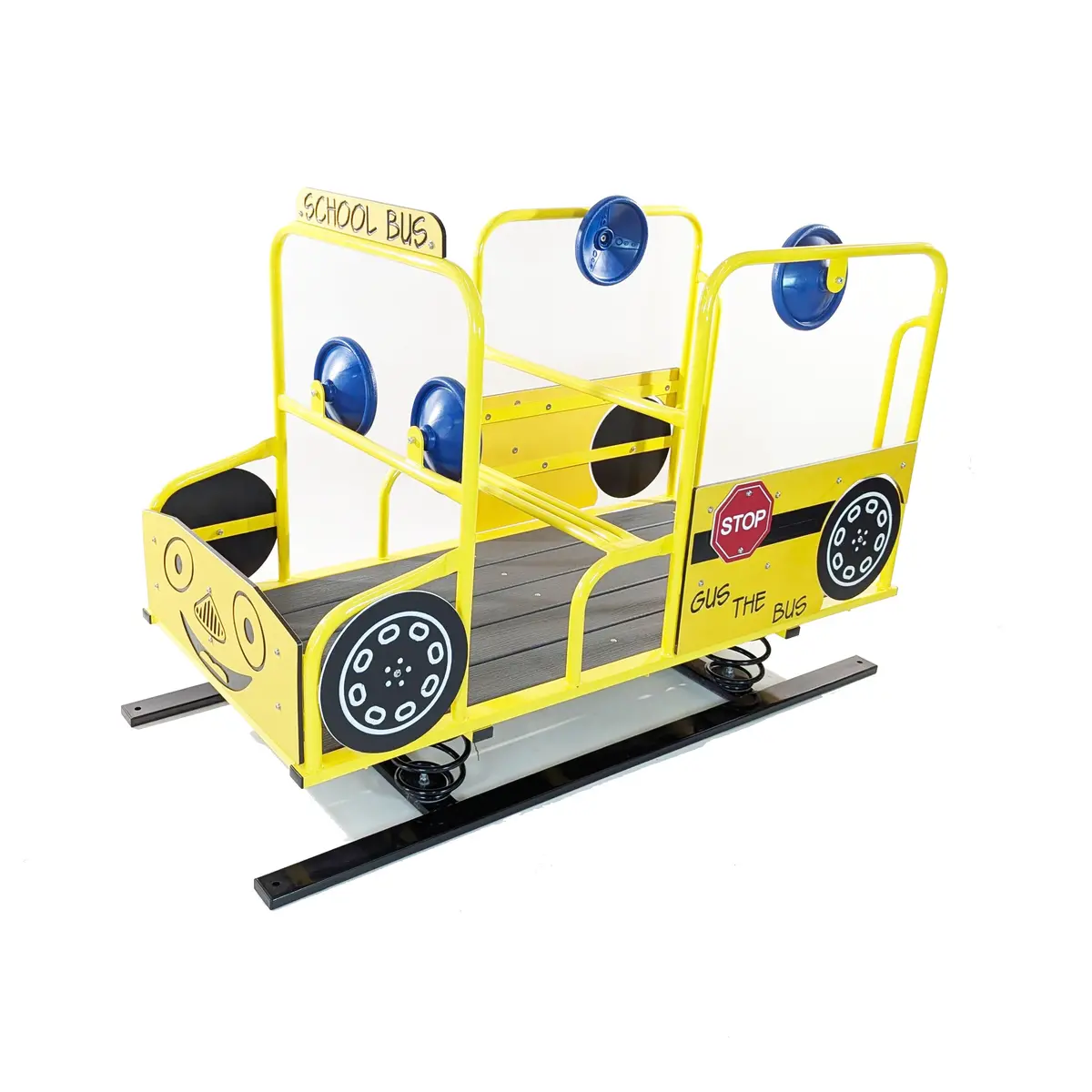 Gus The Bus School Bus Spring Bouncer 1