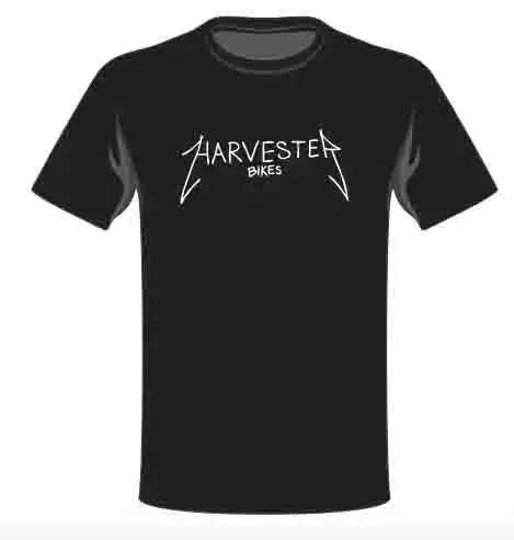 Harvester Bikes Metal Tshirt 1