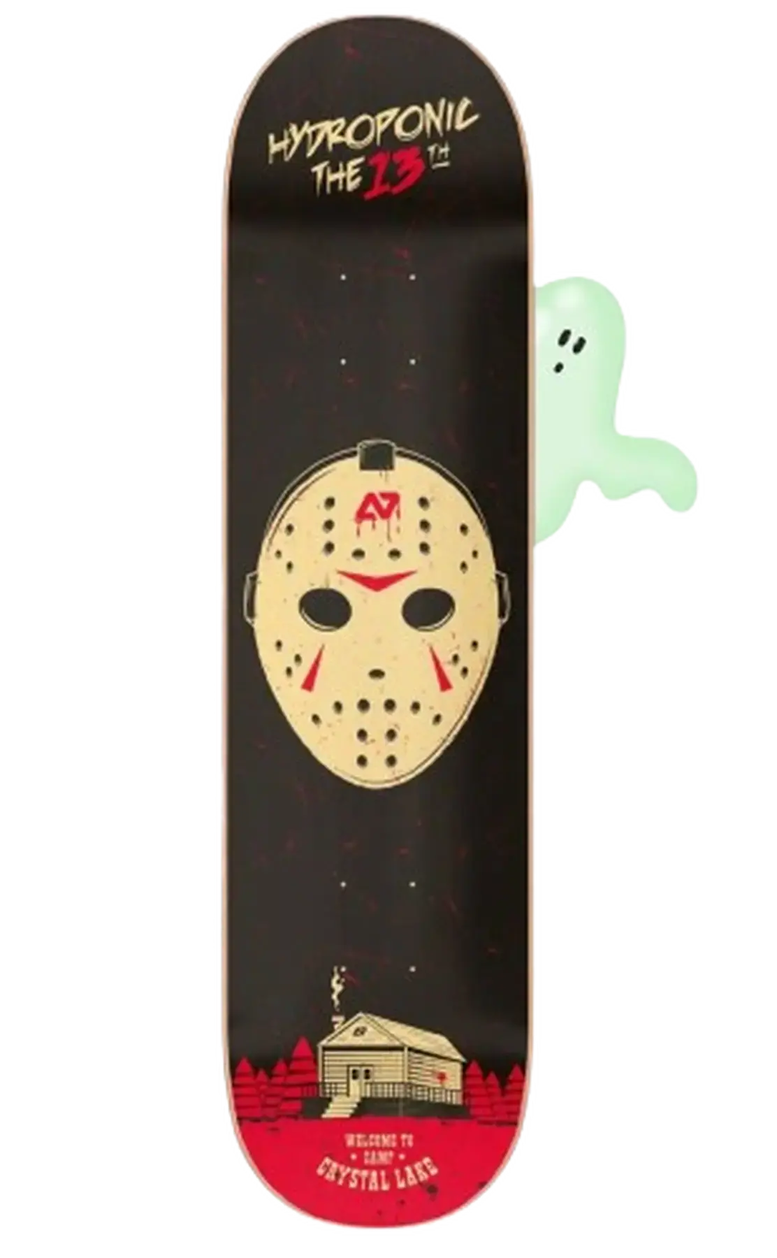 Hydroponic Horror Friday 13Th Skateboard Deck 1
