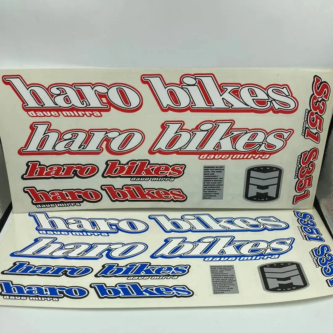 Haro Dave Mirra S351 Decal Kit 1