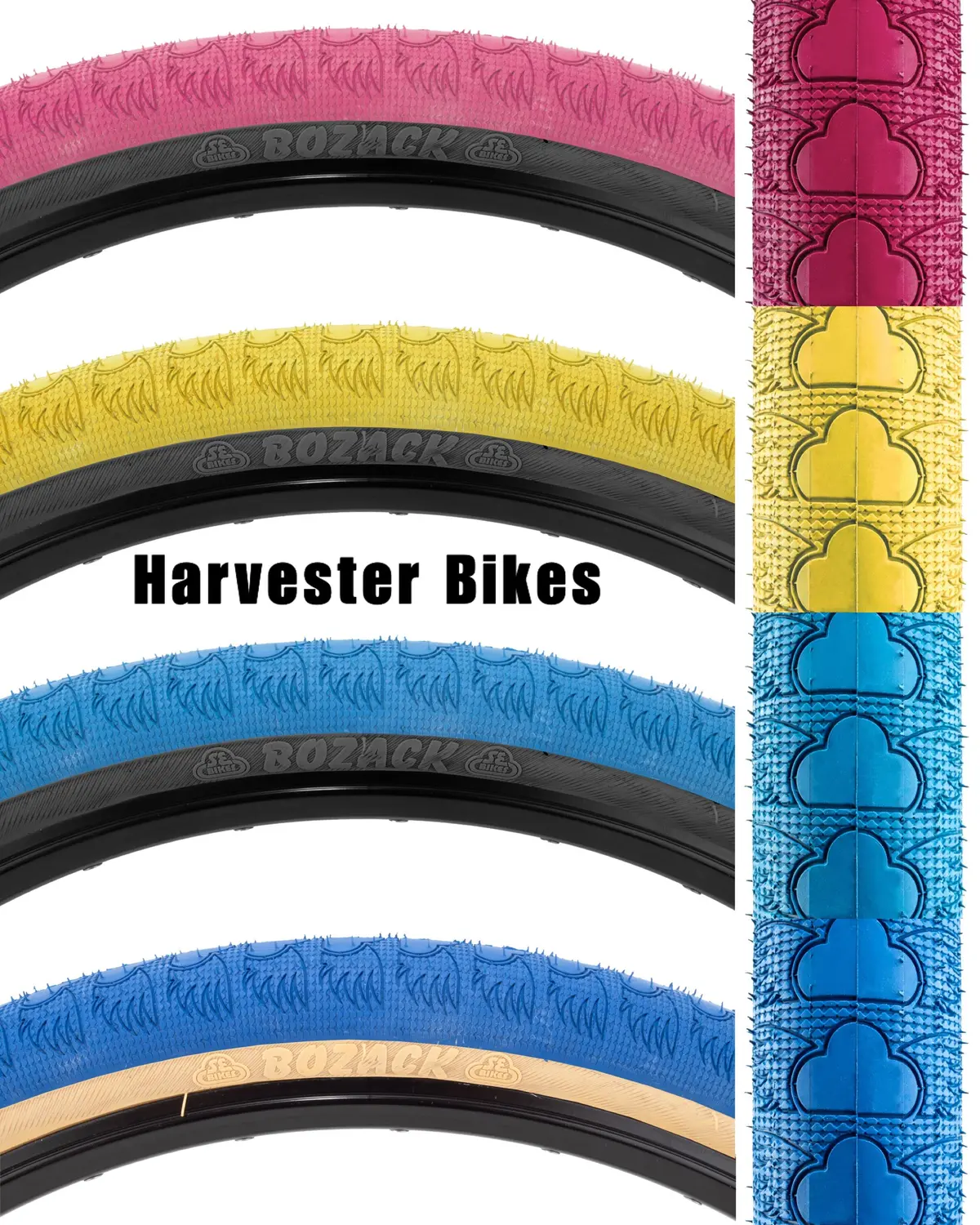 Se Bikes Bozack Tires 29" X 2.4" (Pair) 1