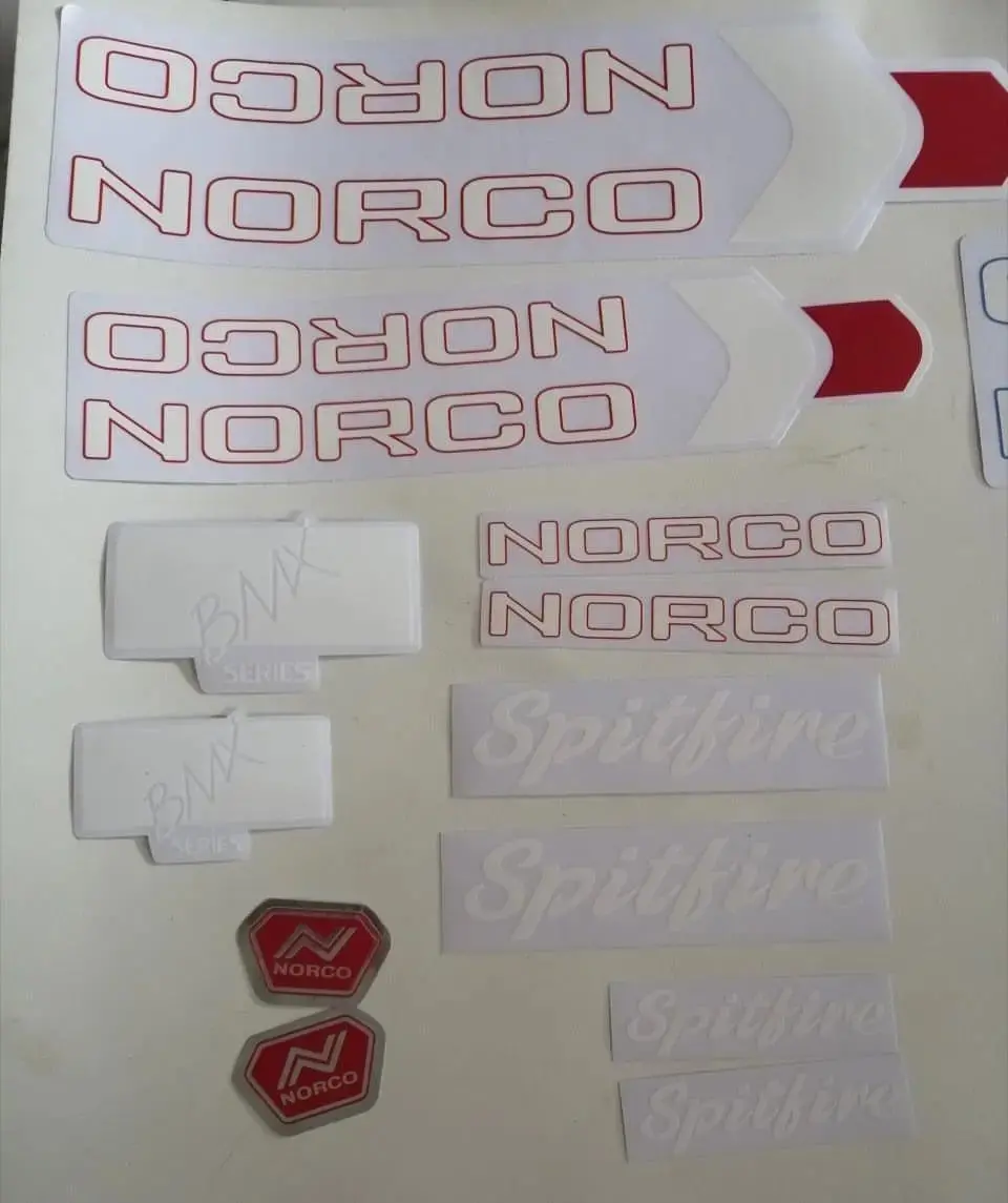 Norco Spitfire Sticker Kit 2