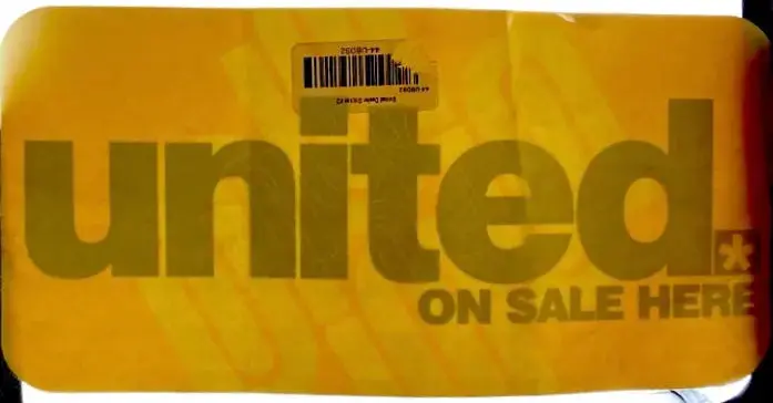 United Dealer Window Sticker 11” 1