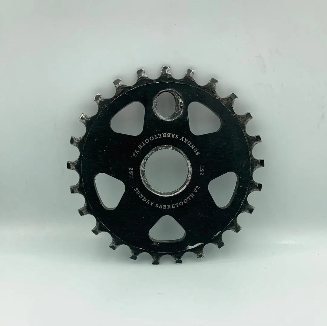 Used Sunday Sabertooth V2 25T Sprocket 7/10 1