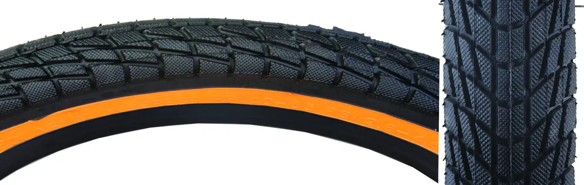 Kenda Kontact Tire W/ Orange Wall (Pair) 1