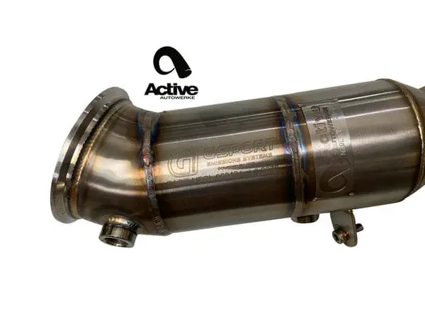 Active Autowerke Bmw N20 F3x M228i 328I 428I Gesi Catted Downpipe 1