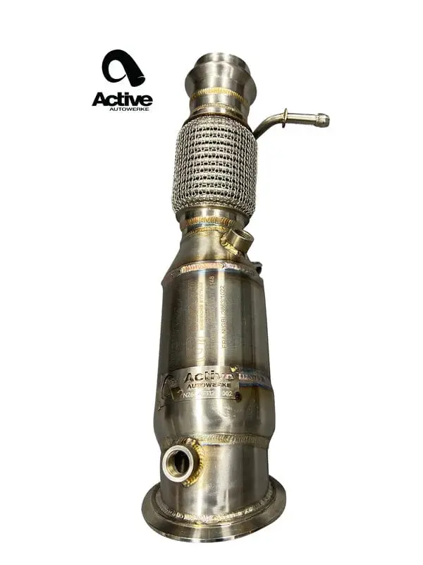 Active Autowerke Bmw N26 F3x M228i 328I 428I Gesi Catted Downpipe 1