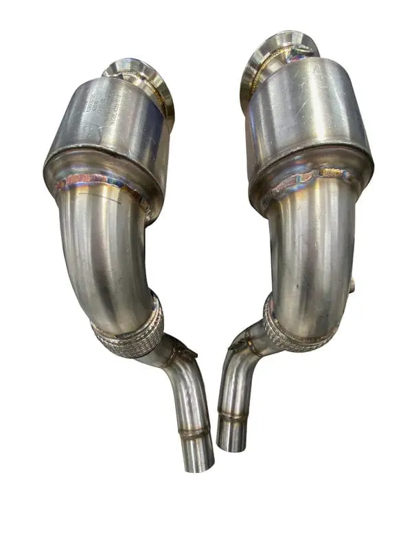 Active Autowerke S63 N63 Catted Downpipes | V8 Bmw X5 M And X6 M X5 X6 550I 650I 1